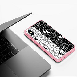 Чехол iPhone XS Max матовый BTS BT21, цвет: 3D-баблгам — фото 2