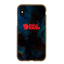 Чехол iPhone XS Max матовый Fjall Raven Дизайнерская