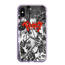 Чехол iPhone XS Max матовый BERSERK БЕРСЕРК