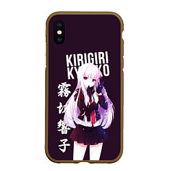 Чехол iPhone XS Max матовый Kyoko Kirigiri Кёко Киригири