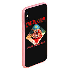 Чехол iPhone XS Max матовый Cannibal Corpse, цвет: 3D-баблгам — фото 2
