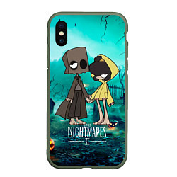 Чехол iPhone XS Max матовый Little Nightmares 2