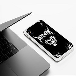 Чехол iPhone XS Max матовый BERSERK БЕРСЕРК, цвет: 3D-белый — фото 2