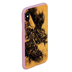 Чехол iPhone XS Max матовый BERSERK БЕРСЕРК, цвет: 3D-розовый — фото 2