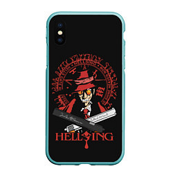 Чехол iPhone XS Max матовый Hellsing