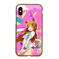 Чехол iPhone XS Max матовый Kirino Kousaka