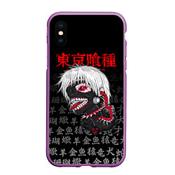 Чехол iPhone XS Max матовый TOKYO GHOUL ТОКИЙСКИЙ ГУЛЬ