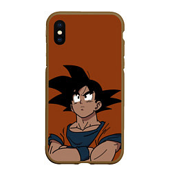 Чехол iPhone XS Max матовый DRAGON BALL ДРАГОН БОЛЛ