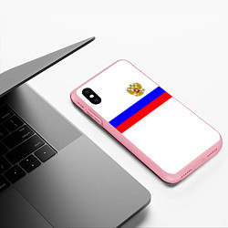 Чехол iPhone XS Max матовый СБОРНАЯ РОССИИ 2021, цвет: 3D-баблгам — фото 2