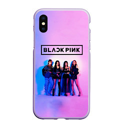 Чехол iPhone XS Max матовый BLACKPINK