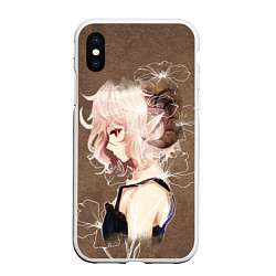 Чехол iPhone XS Max матовый Chica demonio Ангелы и демоны, цвет: 3D-белый