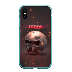 Чехол iPhone XS Max матовый The Binding of Isaac Жертвоприношение Исаака Z