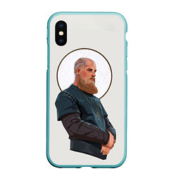 Чехол iPhone XS Max матовый Ragnarr Saint