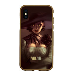 Чехол iPhone XS Max матовый Lady Alcina Dimitrescu