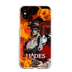 Чехол iPhone XS Max матовый Hades, цвет: 3D-белый