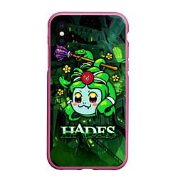 Чехол iPhone XS Max матовый Hades Dusa Gorgon