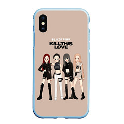 Чехол iPhone XS Max матовый Kill this love