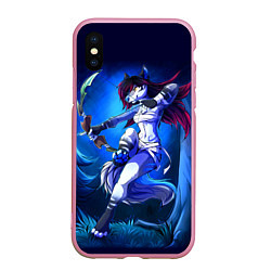 Чехол iPhone XS Max матовый Furry warrior