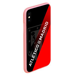 Чехол iPhone XS Max матовый АТЛЕТИКО МАДРИД ATLETICO, цвет: 3D-баблгам — фото 2