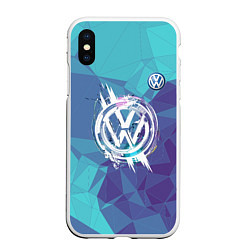 Чехол iPhone XS Max матовый VOLKSWAGEN