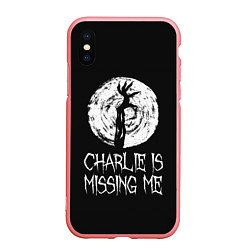 Чехол iPhone XS Max матовый Charlie is missing me, цвет: 3D-баблгам