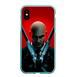 Чехол iPhone XS Max матовый Agent here