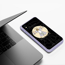 Чехол iPhone XS Max матовый Dudeism Большой Лебовский, цвет: 3D-светло-сиреневый — фото 2