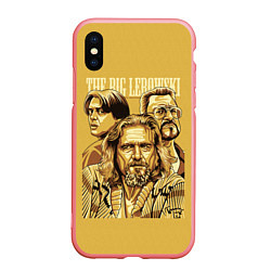 Чехол iPhone XS Max матовый The Big Lebowski