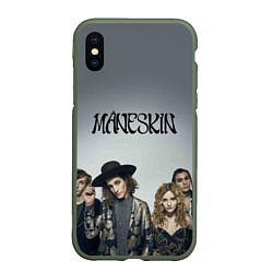 Чехол iPhone XS Max матовый Maneskin