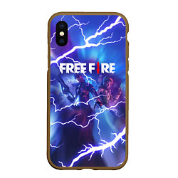 Чехол iPhone XS Max матовый FREEFIRE КОРОЛЕВСКАЯ БИТВА Z