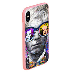Чехол iPhone XS Max матовый Andy Warhol Энди Уорхол, цвет: 3D-баблгам — фото 2