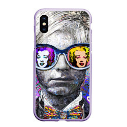 Чехол iPhone XS Max матовый Andy Warhol Энди Уорхол