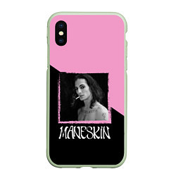 Чехол iPhone XS Max матовый Maneskin Domiano