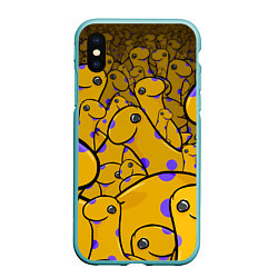 Чехол iPhone XS Max матовый Nessy