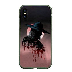 Чехол iPhone XS Max матовый Blind Hunter