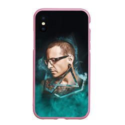 Чехол iPhone XS Max матовый CHESTER LINKIN PARK ЛИНКИН ПАРК Z