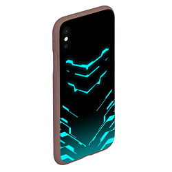 Чехол iPhone XS Max матовый DEAD SPACE АЙЗЕК КЛАРК, цвет: 3D-коричневый — фото 2