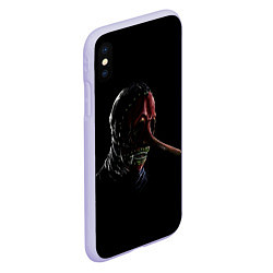 Чехол iPhone XS Max матовый Chris Fehn, цвет: 3D-светло-сиреневый — фото 2