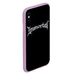 Чехол iPhone XS Max матовый Immortal, цвет: 3D-сиреневый — фото 2