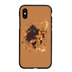 Чехол iPhone XS Max матовый Дом Чермандера