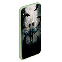 Чехол iPhone XS Max матовый Hollow Knight, цвет: 3D-салатовый — фото 2