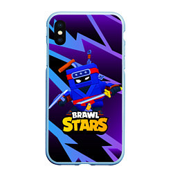 Чехол iPhone XS Max матовый Ash Brawl Stars Эш