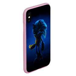 Чехол iPhone XS Max матовый SONIC СОНИК Z, цвет: 3D-розовый — фото 2