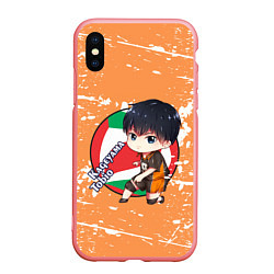 Чехол iPhone XS Max матовый Kageyama tobio Haikyu Z, цвет: 3D-баблгам