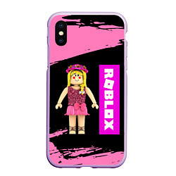 Чехол iPhone XS Max матовый BARBIE ROBLOX РОБЛОКС Z