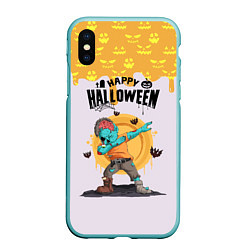 Чехол iPhone XS Max матовый Dab zombie halloween