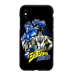 Чехол iPhone XS Max матовый Бруно Буччеллати - JoJos Bizarre Adventure