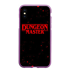 Чехол iPhone XS Max матовый DUNGEON MASTER BLOOD ГАЧИМУЧИ