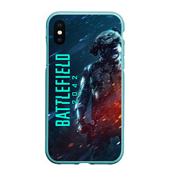 Чехол iPhone XS Max матовый BATTLEFIELD 2042 SOLDIER WARS