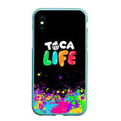 Чехол iPhone XS Max матовый Toca Life